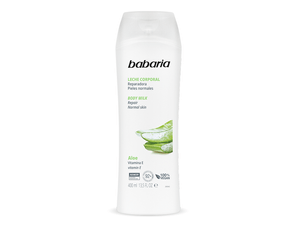 CREMA CORPORAL BABARIA*400ML ALOE VERA