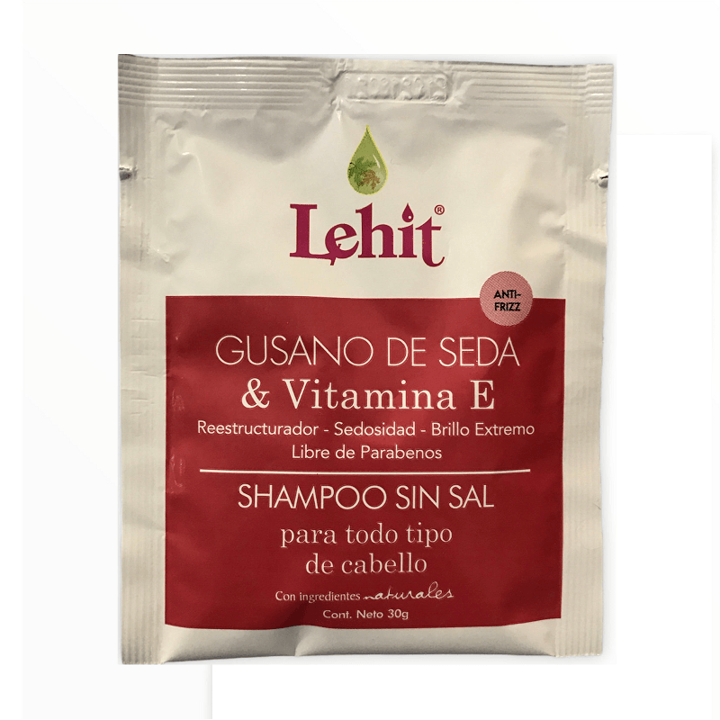 SHAMPOO LEHIT*30ML GUSANO DE SEDA