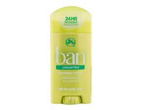 DESODORANTE BAN*73GR BARRA UNSCENTED