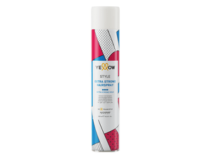 LACA YELLOW *500ML STYLE EXTRA STRONG HAIRSPRAY