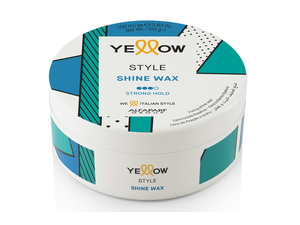 CERA CAPILAR YELLOW *100ML STYLE SHINE WAX *STRONG HOLD*