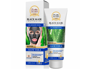 MASCARILLA FACIAL NEVADA*120GR NEGRA ALOE VERA NUTRICION