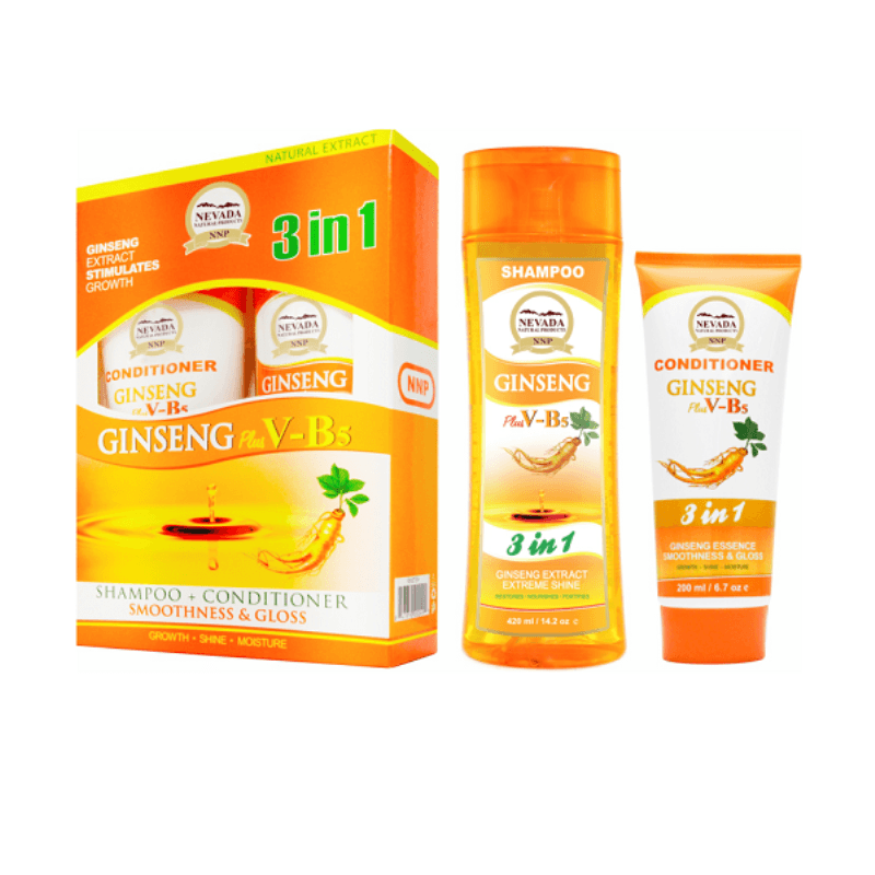 KIT NEVADA SHAMPOO + ACONDICIONADOR GINSENG PLUS