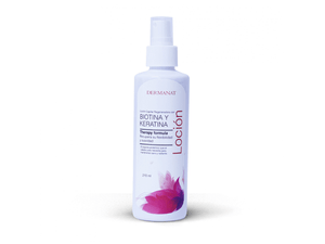 LOCION CAPILAR DERMANAT *210ML BIOTINA Y KERATINA