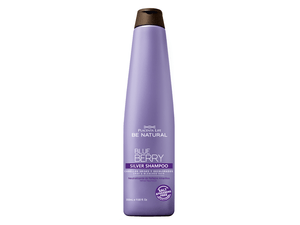 SHAMPOO BE NATURAL *350ML SILVER BLUEBERRY