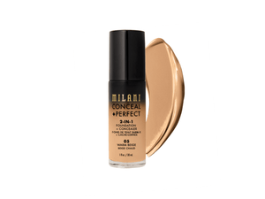 BASE MILANI*30ML 2 EN 1 CONCEAL+PERFECT#05 WARM BEIGE