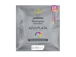 SHAMPOO MATIZANTE NAISSANT *40ML AZUL PLATA
