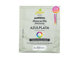 MASCARILLA MATIZANTE NAISSANT *40ML AZUL PLATA