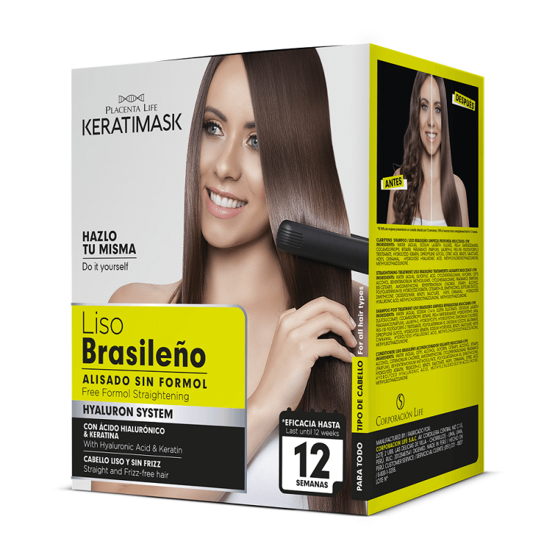 Cabello Alisado Zero Luxury Progresivo Sin Formol Alisado