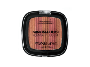 RUBOR SAMY*8G DUO #1 ROSA MARRON