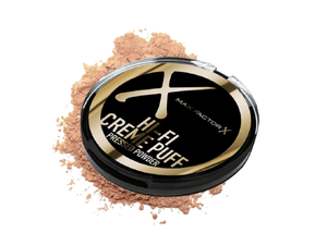 POLVO COMPACTO MAX FACTOR*15G SUN GLOWPROM CREMEPUFF DELUXE  ESPEJO