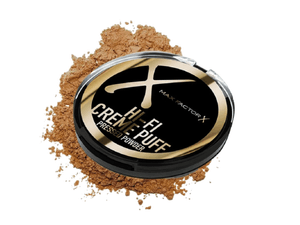 POLVO COMPACTO MAX FACTOR*15G BRONZEPROM CREMEPUFF DELUXE  ESPEJO