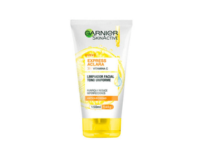 LIMPIADOR FACIAL GARNIER*150ML EXPRESACLARA VITAMINA C+LIMON