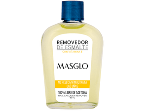 REMOV.D/ESMALTE MASGLO*60ML VITAMINA E