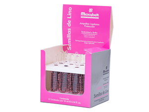 AMPOLLETA MAXYBELT*10ML ROSADA SEMILLA DE LINO POR UNIDAD