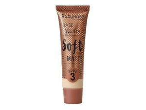 BASE LIQUIDA RUBYROSE SOFT MATTE #3 NUDE