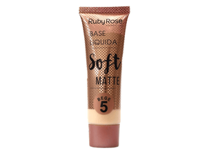 BASE LIQUIDA RUBYROSE SOFT MATTE #5 BEIGE