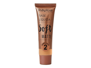 BASE LIQUIDA RUBYROSE SOFT MATTE #2 CHOCO