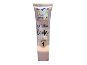 BASE LIQUIDA RUBYROSE NATURAL LOOK #1 NUDE