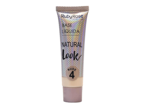 BASE LIQUIDA RUBYROSE NATURAL LOOK #4 NUDE