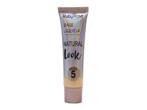 BASE LIQUIDA RUBYROSE NATURAL LOOK #5 BEIGE