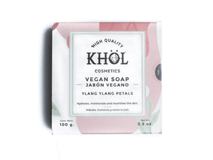 JABON KHOL*100G VEGAN SOAP YLANG PETALS