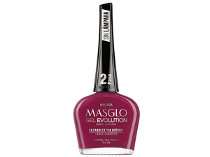 ESMALTE MASGLO*13.5ML GEL MALVADA