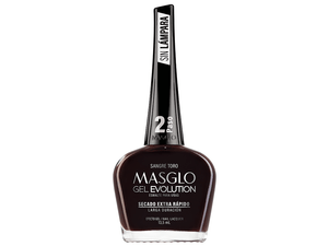 ESMALTE MASGLO*13.5ML GEL SANGRE TORO