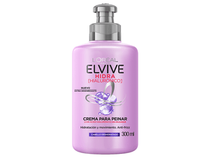 CREMA DE PEINAR L'OREAL*300ML ELVIVE HIDRA  HIALURONICO