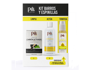 KIT FACIAL PILI*3UND BARROS Y ESPINILLAS