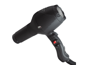 SECADOR GAMMA PIU+BARBER PHON NEGRO MATE