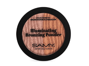 POLVO COMPACTO SAMY*10GR BRONCEADOR ILUMINADOR PEARL BRONZE