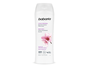 CREMA CORPORAL BABARIA *400ML ALMENDRAS