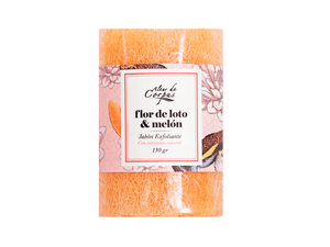 JABON EXFOLIANTE ALTAR DE CORPUS*130G FLOR DE LOTO Y MELON