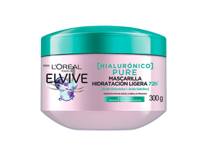 MASCARILLA CAPILAR L'OREAL*300G ELVIVEHIALURONICO PURE