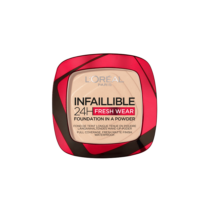 BASE POLVO LOREAL*9G INFALLIBLE 125 IVORY BUFF