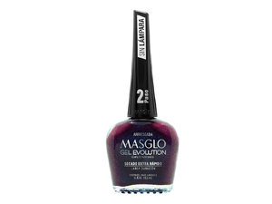 ESMALTE MASGLO*13.5ML EFECTO GEL ARRIESGADA