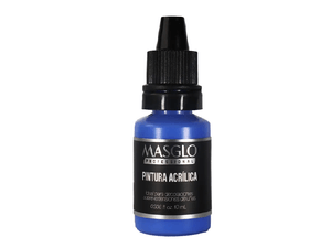 PINTURA ACRIL MASGLO*10ML AZUL REY