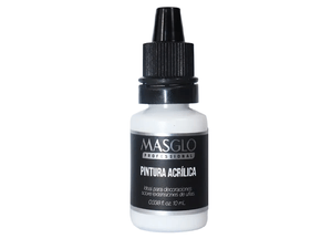PINTURA ACRIL MASGLO*10ML BLANCO