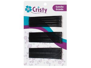 PINZA CRISTY GRANDE NEGRA*30UND