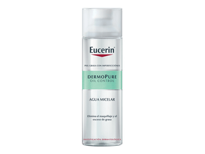 AGUA MICELAR EUCERIN*200ML DERMO PURE/OIL CONTROL