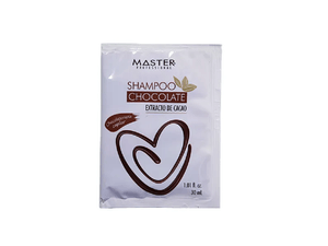 SHAMPOO MASTER*30ML CHOCOLATE EXTRACTO CACAO
