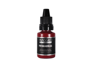 PINTURA ACRIL MASGLO*10ML ROJO COUNTRY