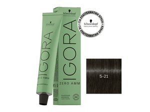 TINTE SCHWARZKOPF*60ML IGORA ZERO AMM 5-21