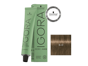 TINTE SCHWARZKOPF*60ML IGORA ZERO AMM 6-0