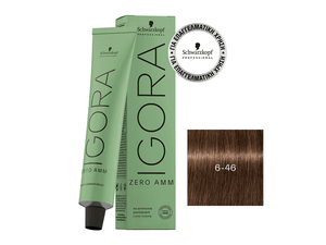 TINTE SCHWARZKOPF*60ML IGORA ZERO AMM 6-46