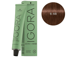 TINTE SCHWARZKOPF*60ML IGORA ZERO AMM 6-68