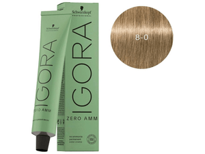 TINTE SCHWARZKOPF*60ML IGORA ZERO AMM 8-0