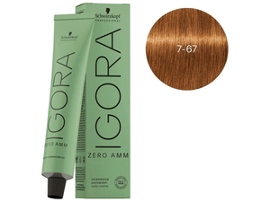TINTE SCHWARZKOPF*60ML IGORA ZERO AMM 7-67