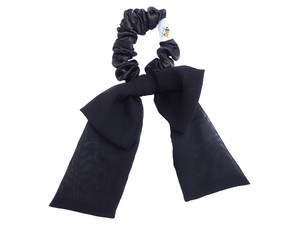 SCRUNCHIE MONO ANCHO NEGRO